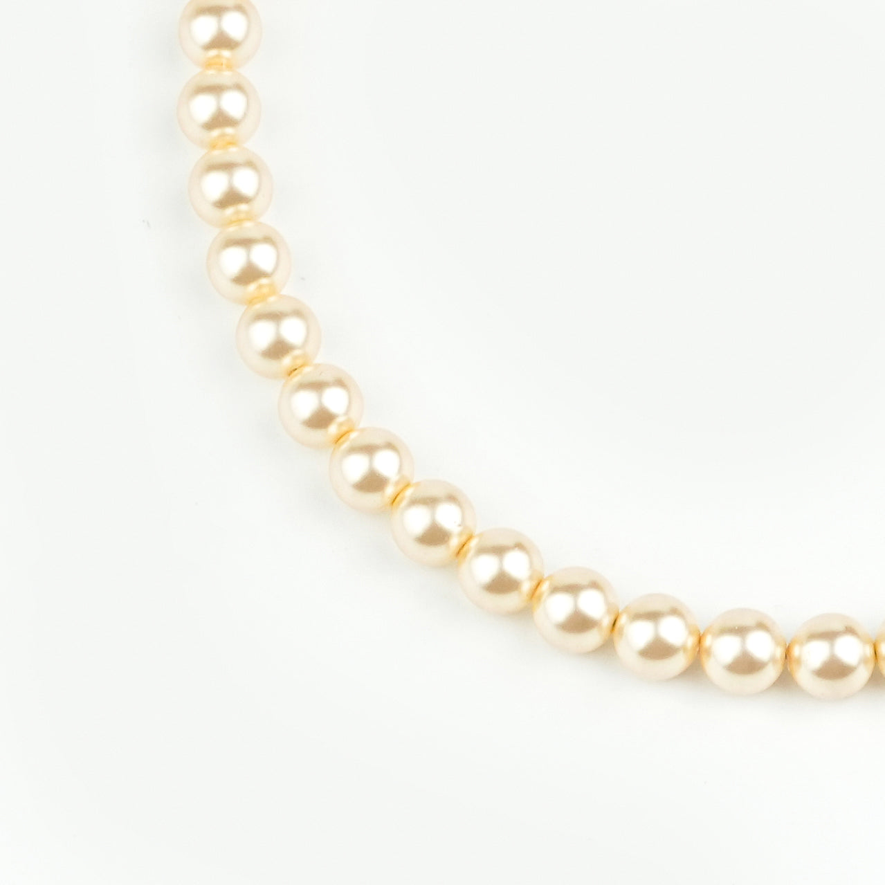 6mm Golden Pearl Anklet (Project Handmade)