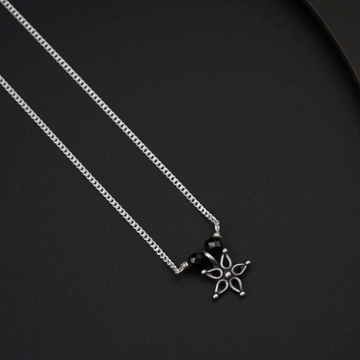 Daily Wear Silver Sadafulee Mangalsutra