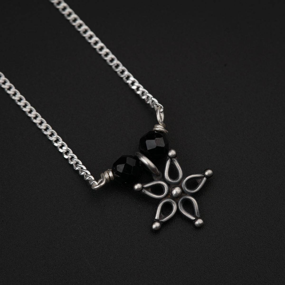 Daily Wear Silver Sadafulee Mangalsutra