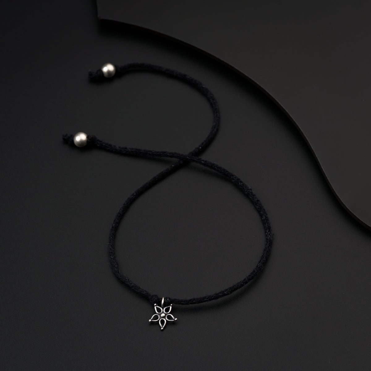 Silver Sadafulee Anklet