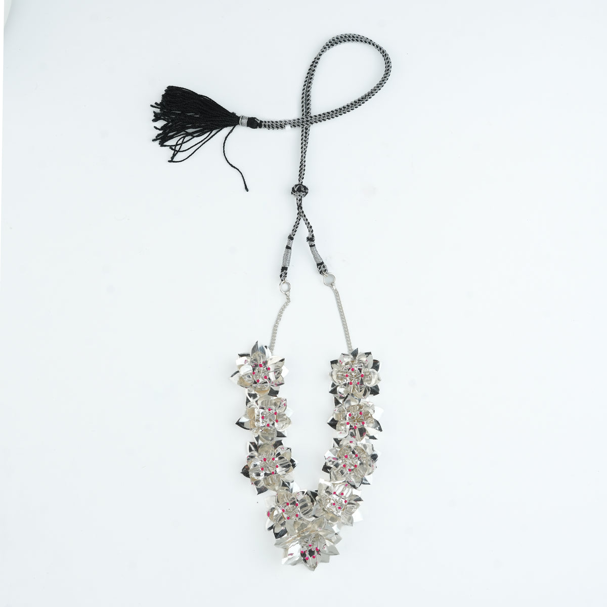 Silver Kamal (Lotus) Haar – Small