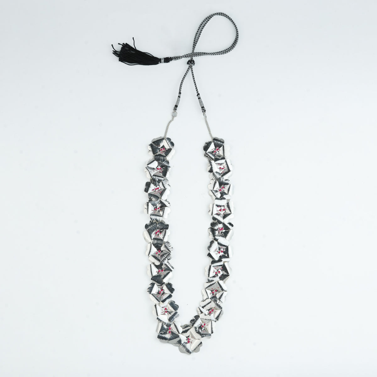 Silver Jaswandi (Hibiscus) Haar – Big