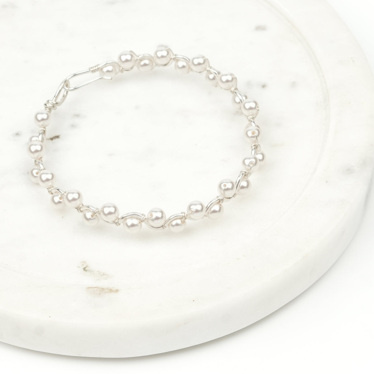 Pearl Twisted Bracelet (Project Handmade)