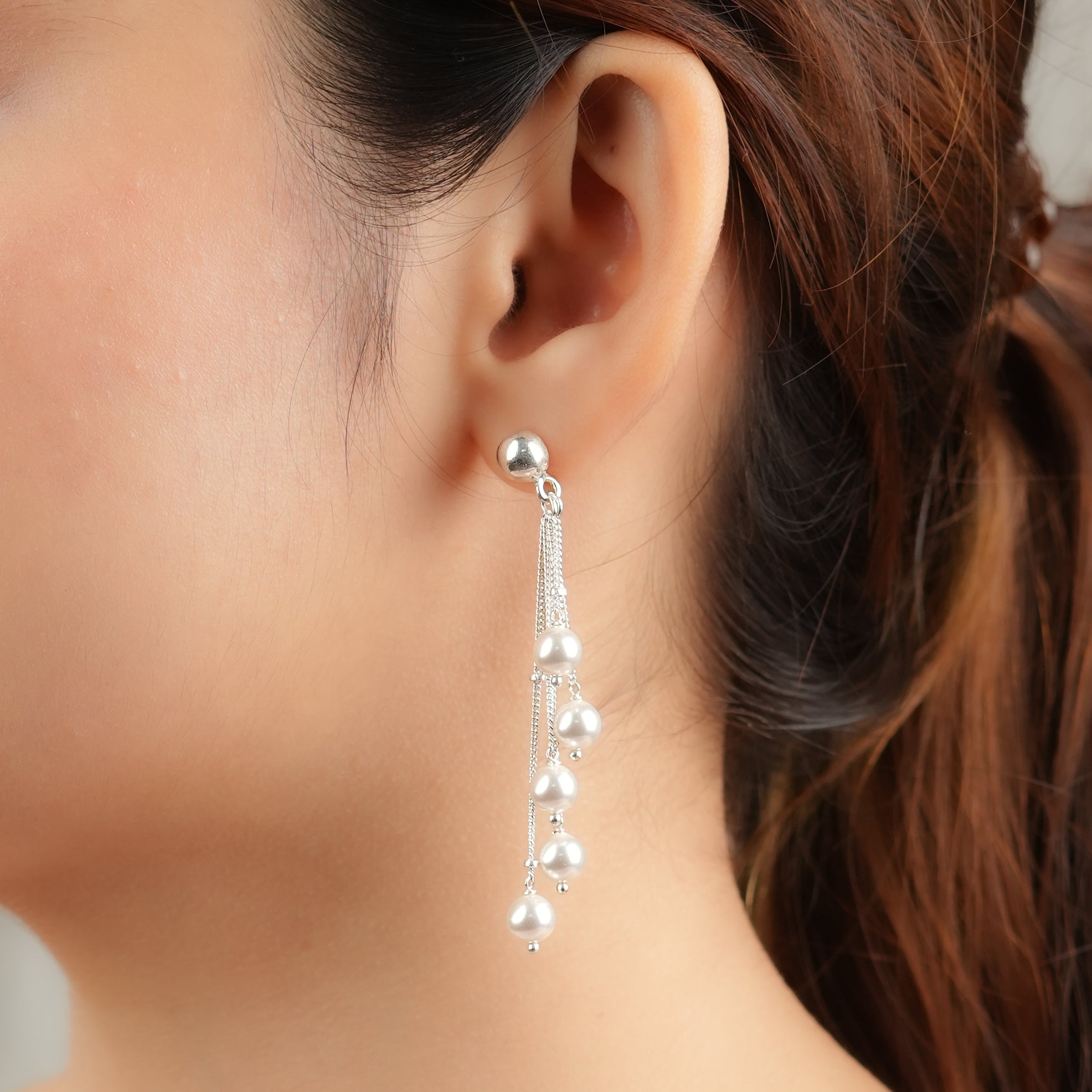 Pearl Layered Earring (Project Handmade)