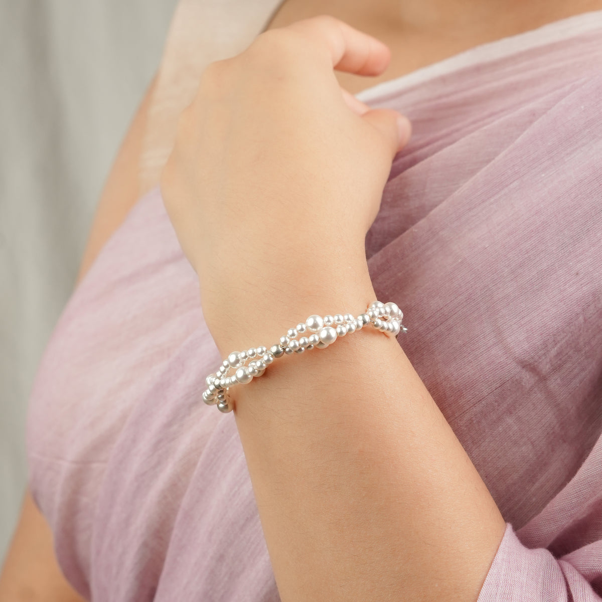 Pearl Braid Bracelet (Project Handmade)