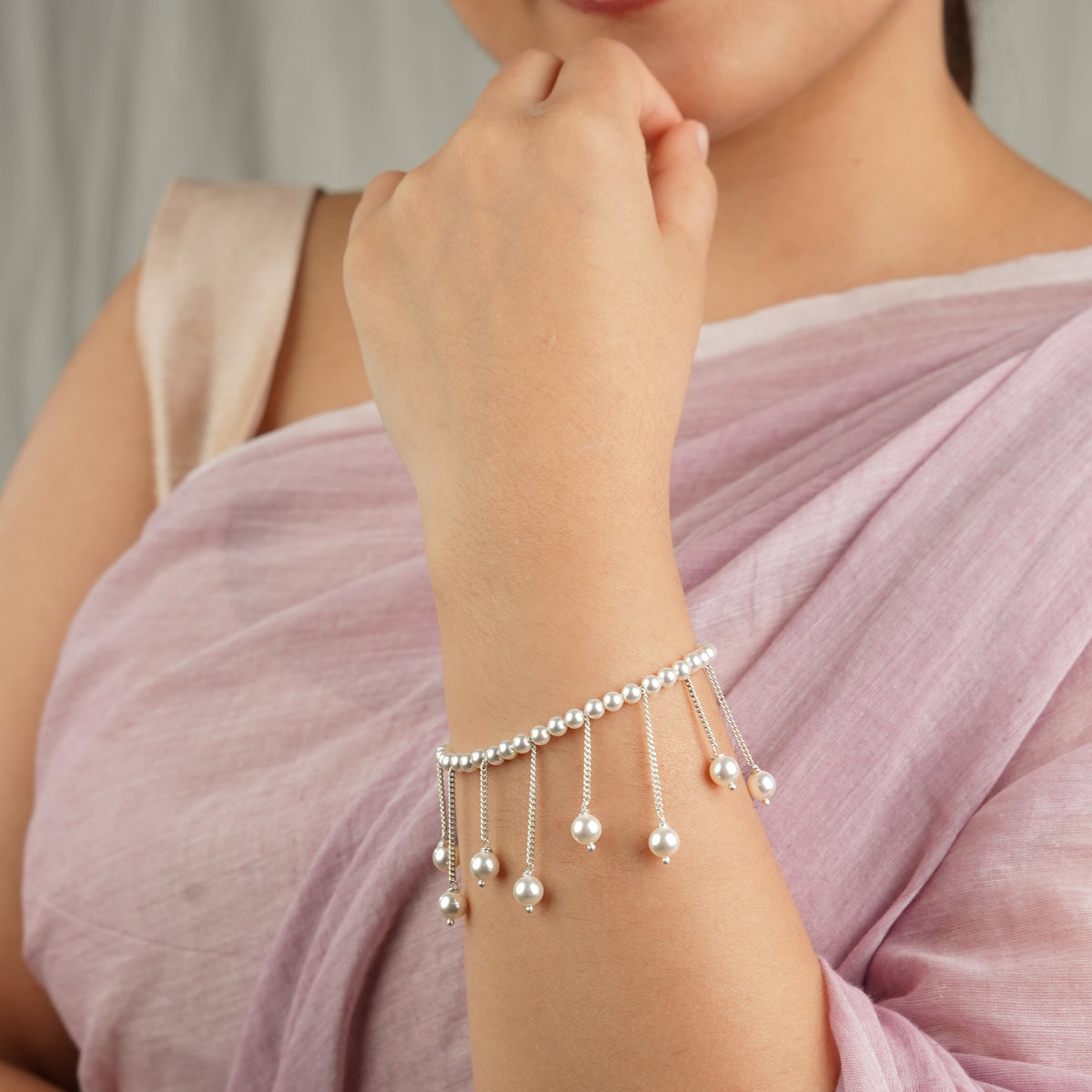 Pearl Charm Bracelet (Project Handmade)