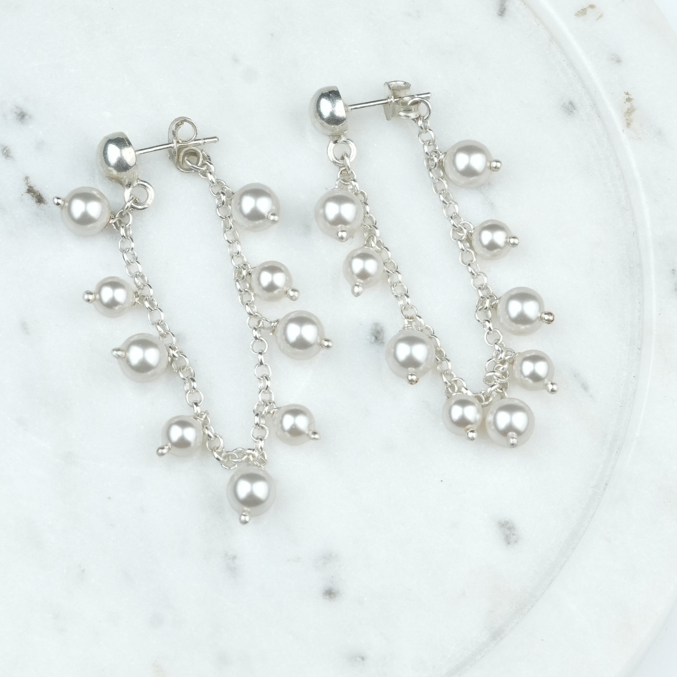 Long Pearl Trinket Earring (Project Handmade)
