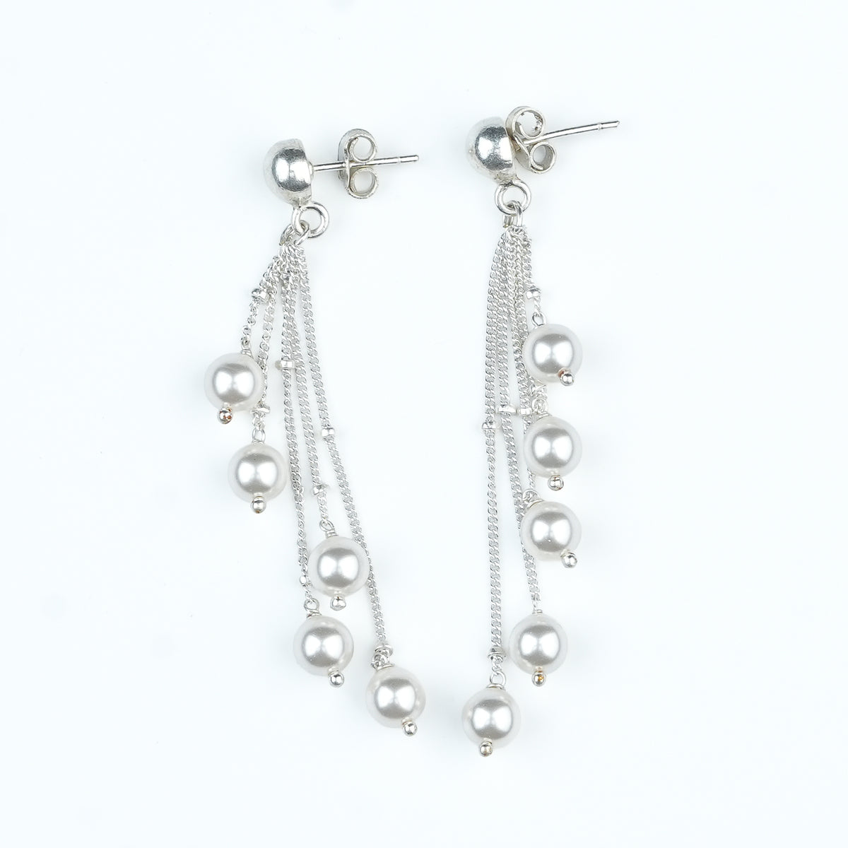 Pearl Layered Earring (Project Handmade)