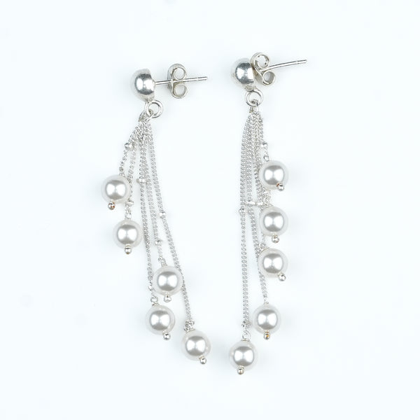 Pearl Layered Earring (Project Handmade)