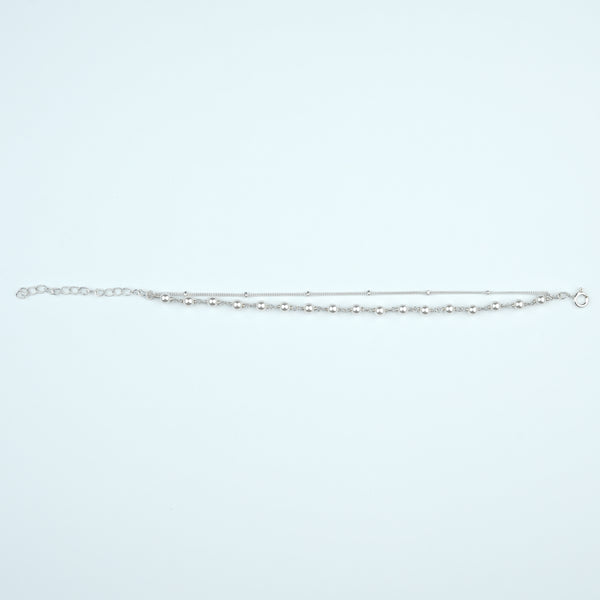 Dainty Pearl and Chain Bracelet (Project Handmade)