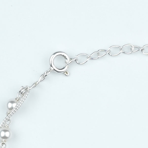 Dainty Pearl and Chain Bracelet (Project Handmade)