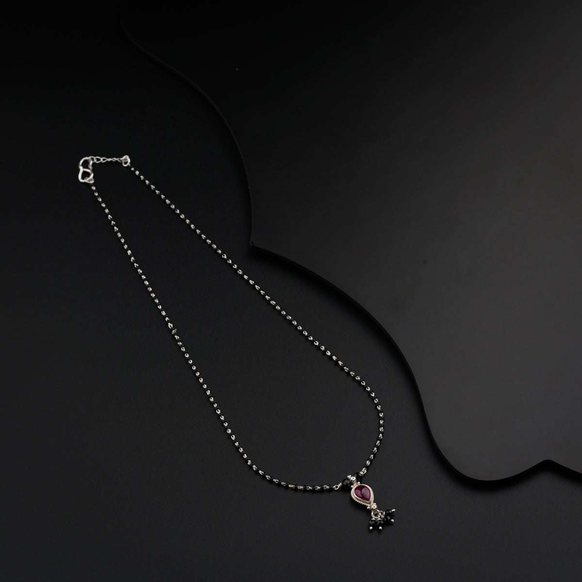 Pink Drop Mangalsutra