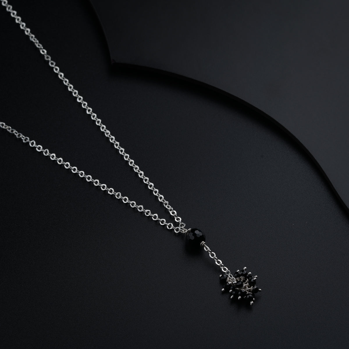 Shoal Of Black Spinel Mangalsutra