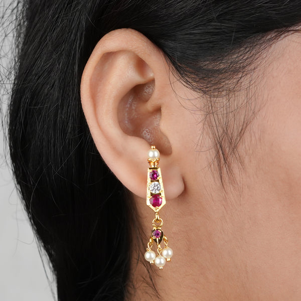 22K Gold Plated Fashion Chinchpeti