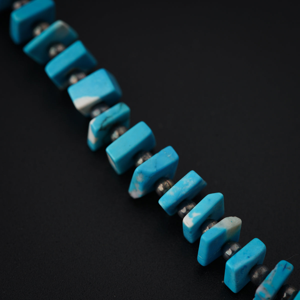Turquoise Necklace with Pearl