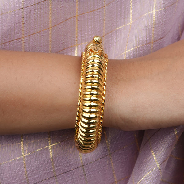 22K Gold Plated Fashion Shindeshahi Tode (Pair)