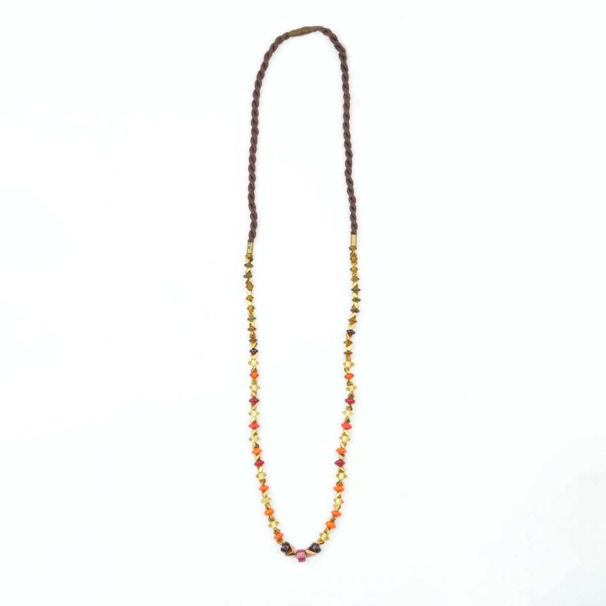 Multicolour Glass Bead Necklace