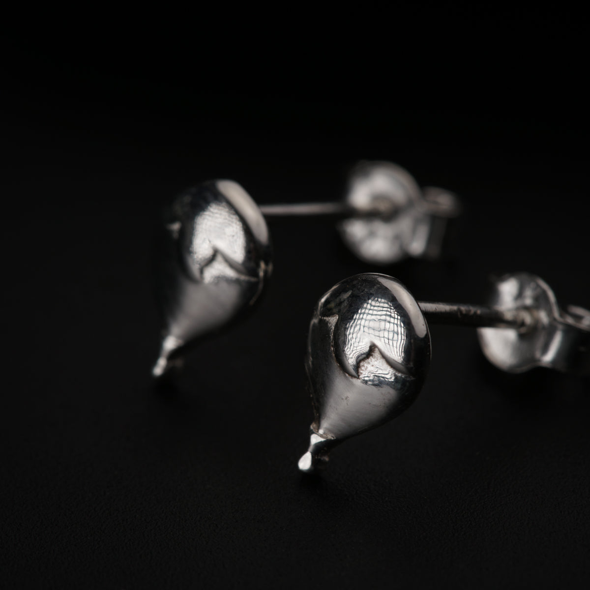 Silver Mini Saaj Earring: वांगे (Vaange)