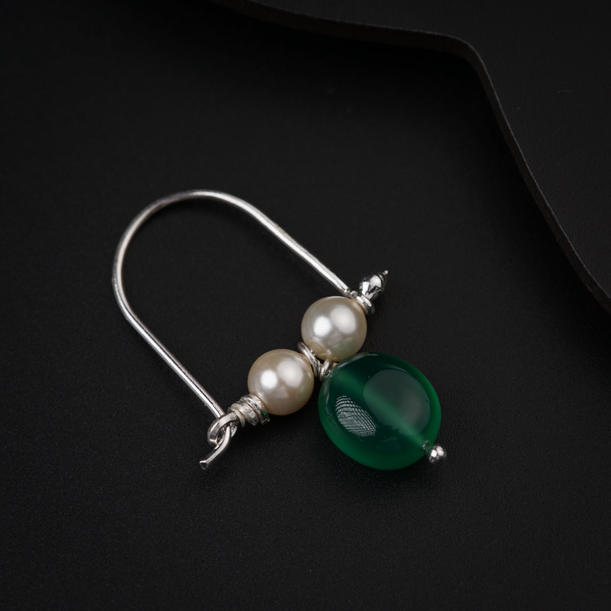 Bhikbali Green Onyx (Pierced)