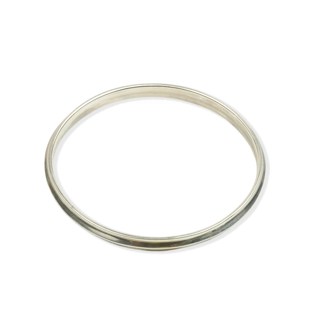 Silver Unisex Plain Kada