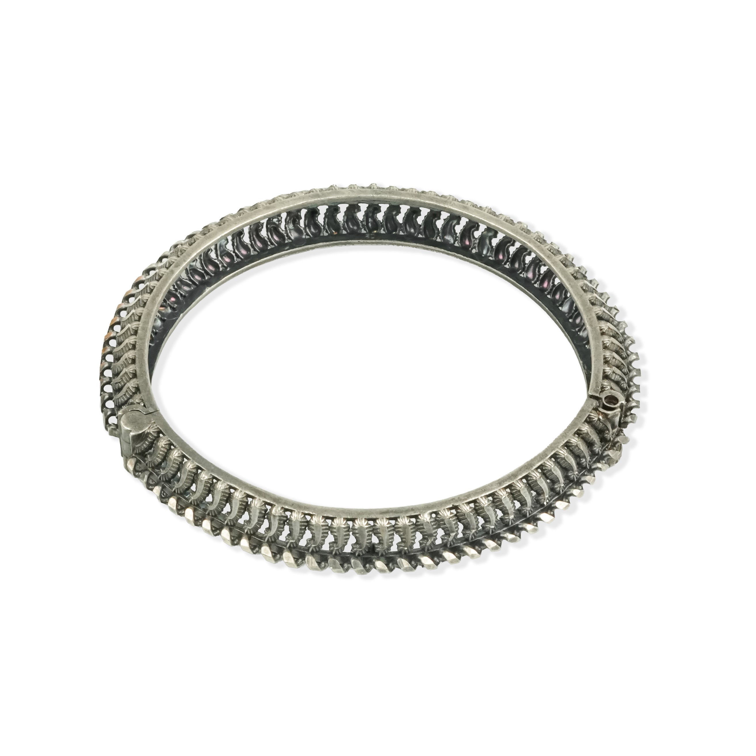 Oxidised Silver Koyari Toda (Single)