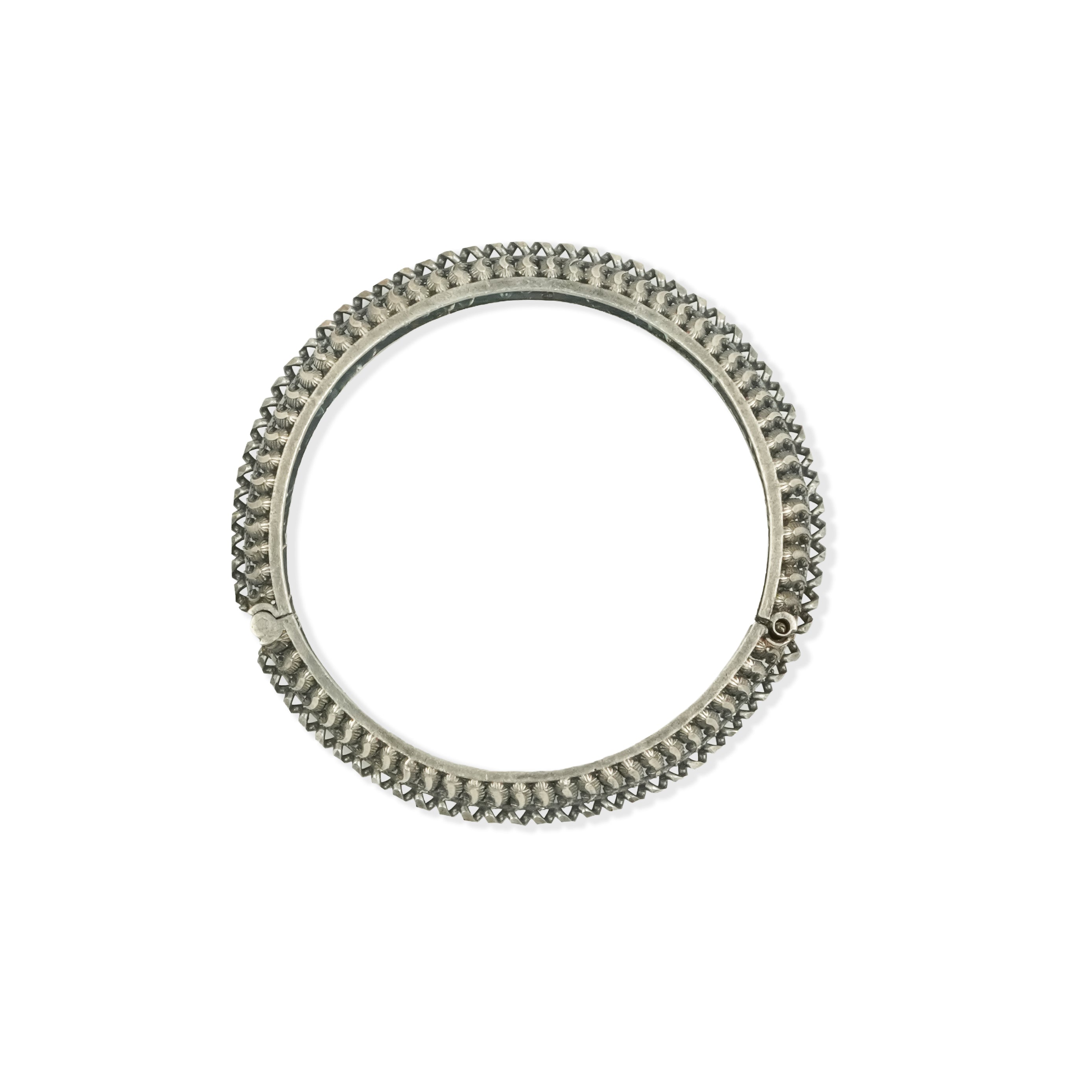 Oxidised Silver Koyari Toda (Single)