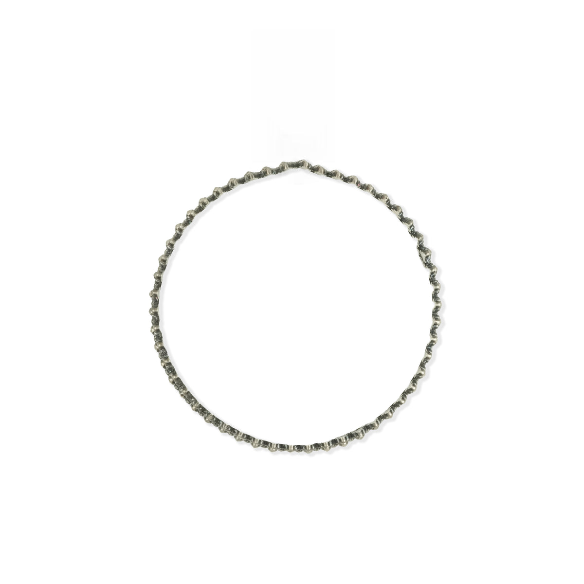 Oxidised Silver Picholi Bangle