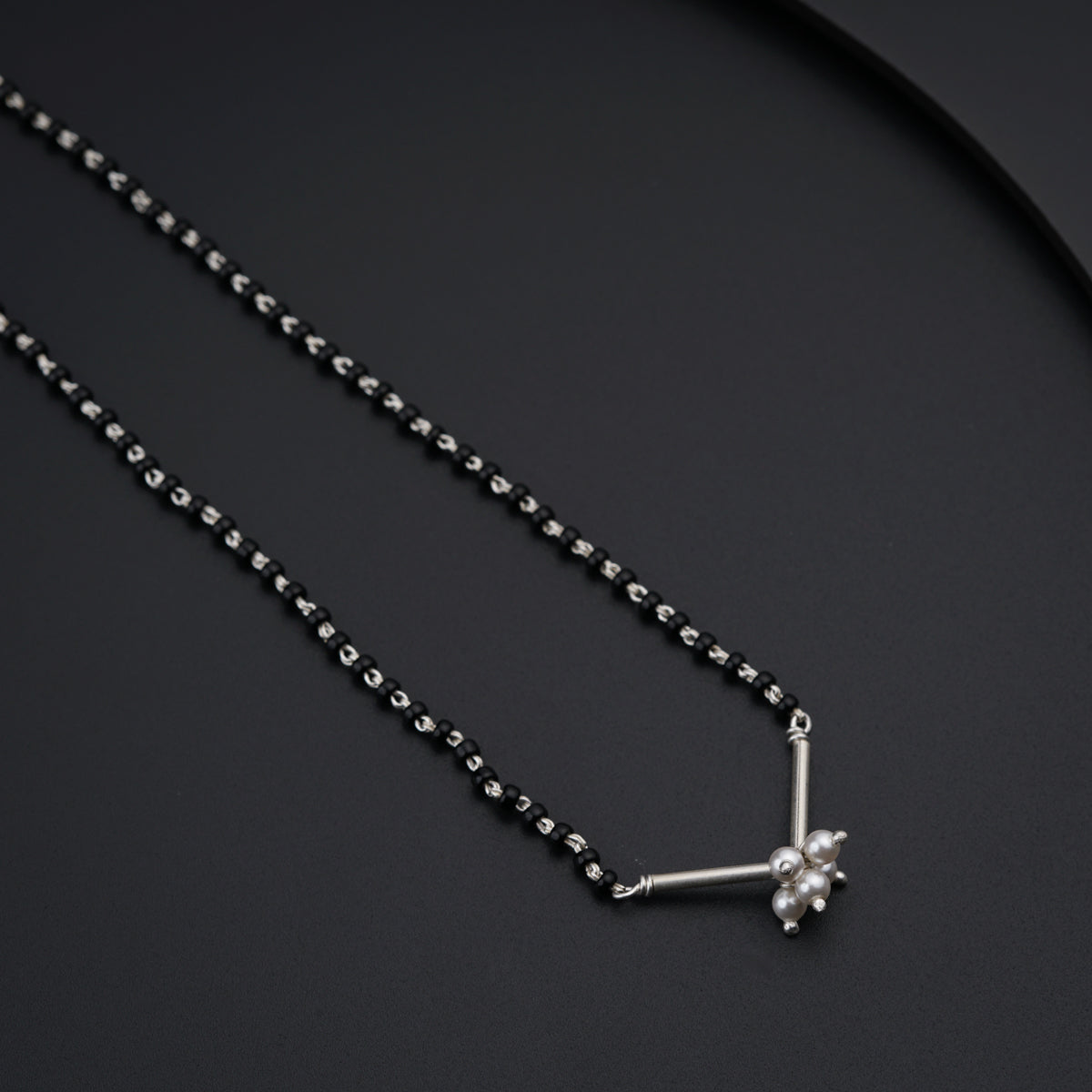 Handmade Silver Mangalsutra