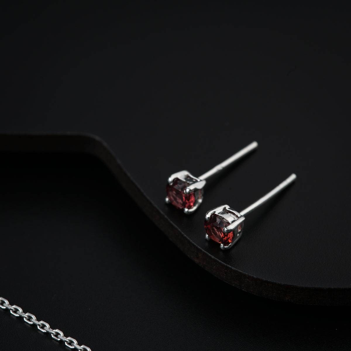 Ruby Silver Set