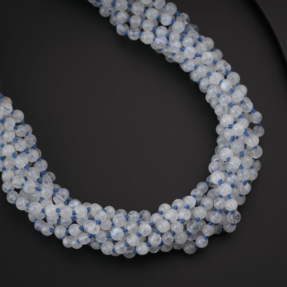Semi Precious Stones Necklace - Crystals