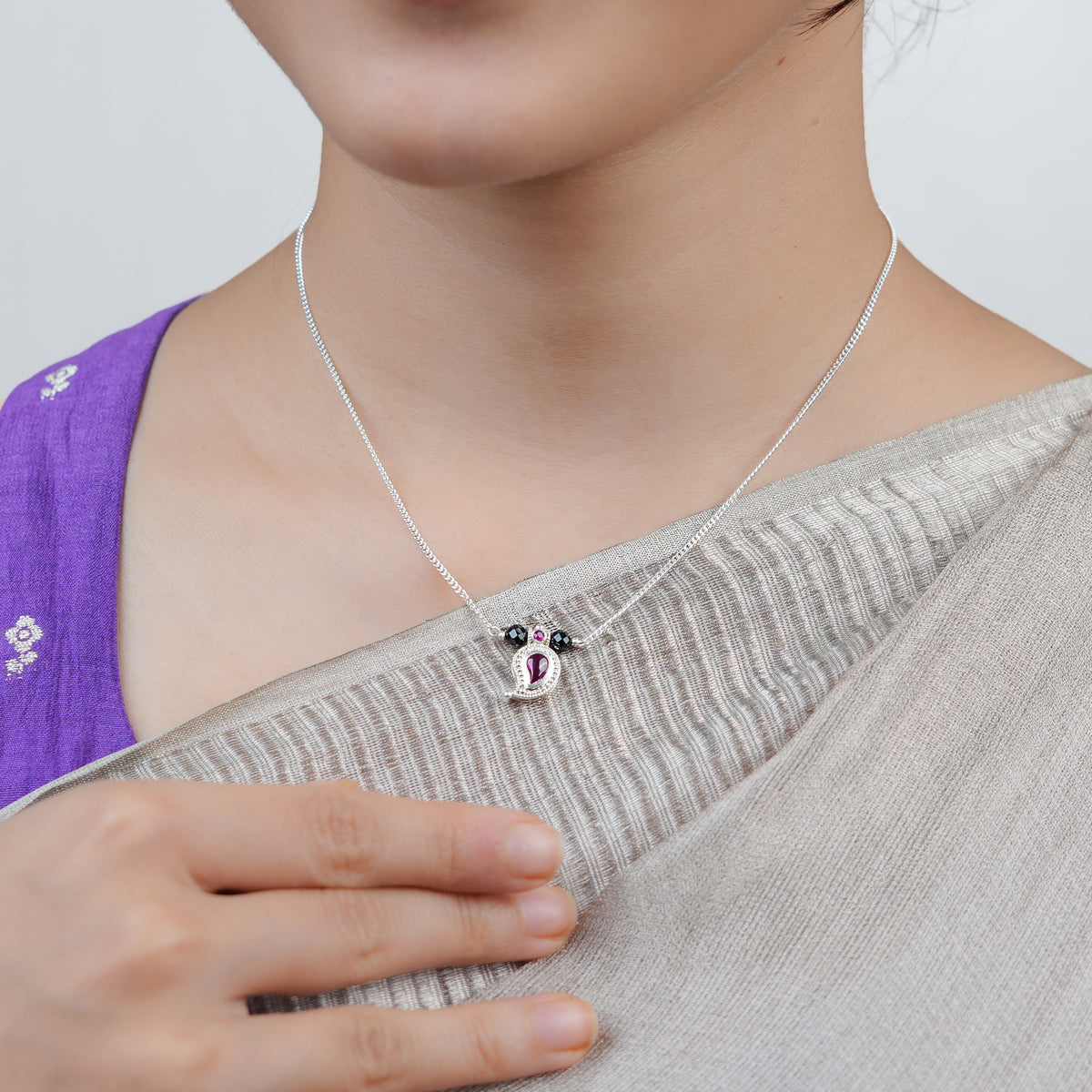 Silver Koyari Mangalsutra | 92.5 Sterling Silver
