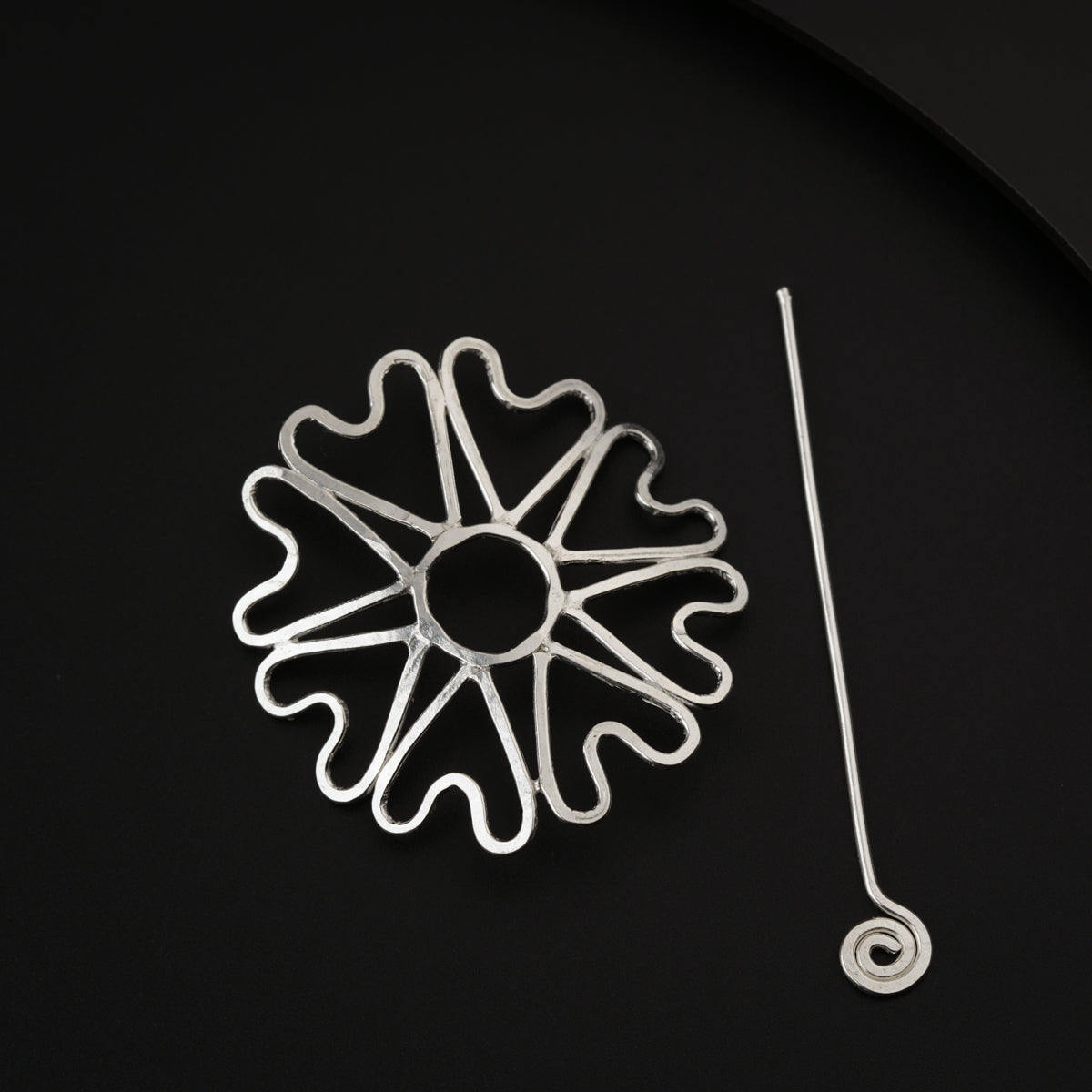 Flower Hairpin