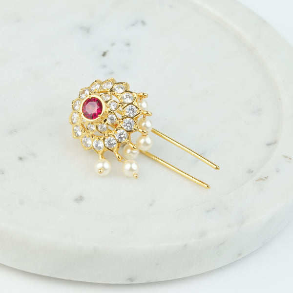 22K Gold Plated Fashion Hairpin
