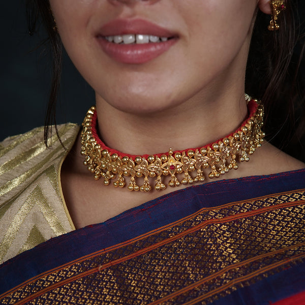 Silver Belpaan Teek Set: Gold Plated