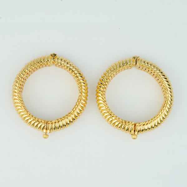 22K Gold Plated Fashion Shindeshahi Tode (Pair)