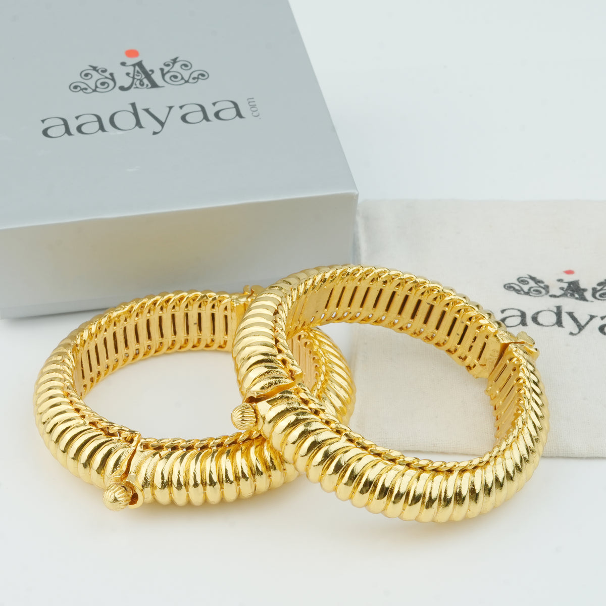 22K Gold Plated Fashion Shindeshahi Tode (Pair)