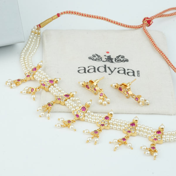 22K Gold Plated Fashion Chinchpeti