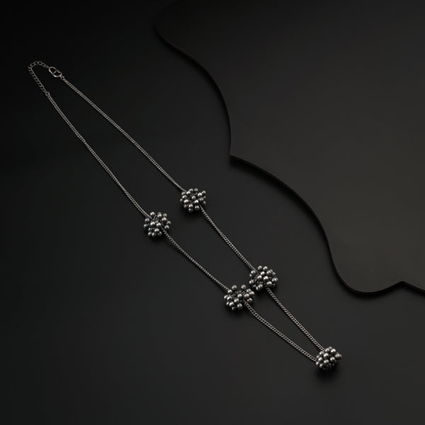 Silver Ghungroo Chain