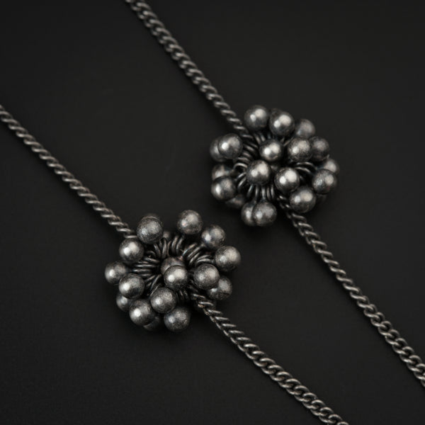Silver Ghungroo Chain