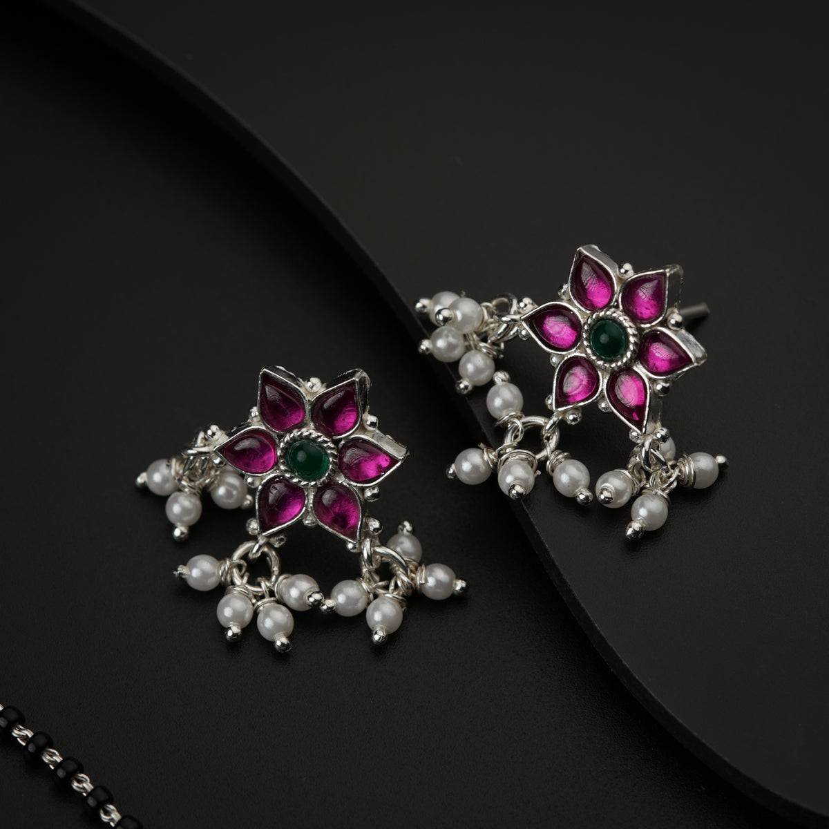 Bageecha Pink Nakshatra Mangalsutra Set