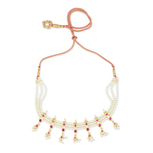 22K Gold Plated Fashion Chinchpeti