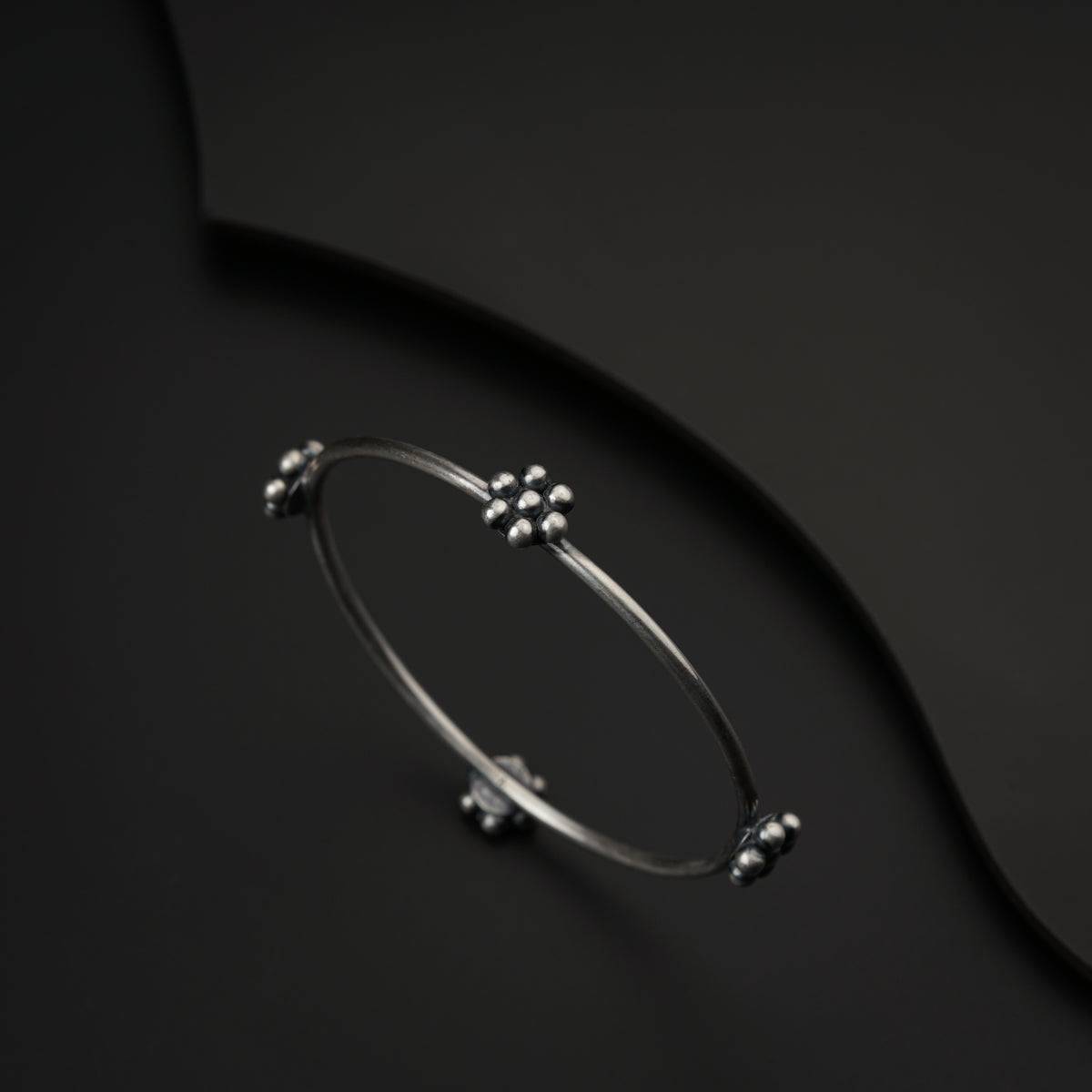 Silver Kudi Bangle