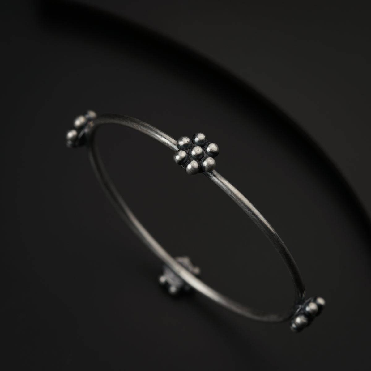 Silver Kudi Bangle