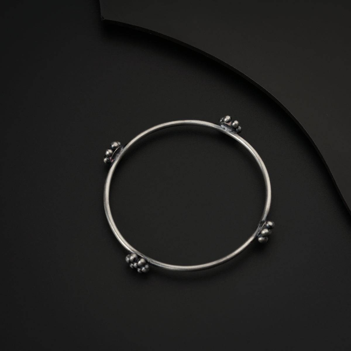 Silver Kudi Bangle