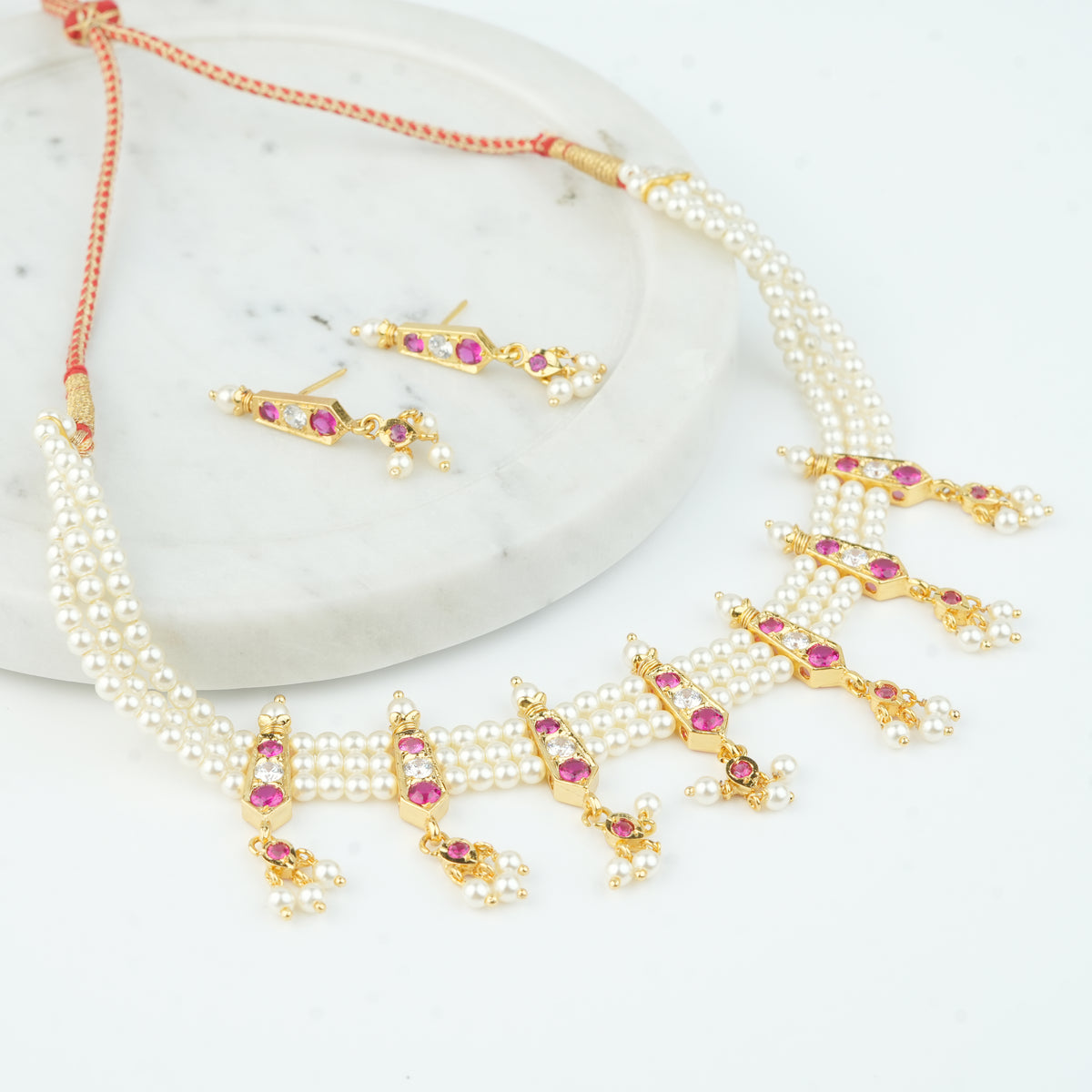 22K Gold Plated Fashion Chinchpeti
