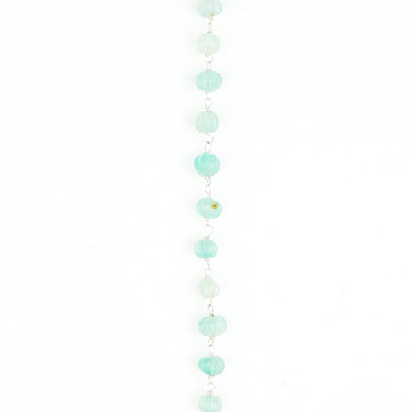 Russian Quatrz & Baroque Pearl Y Necklace (Project Handmade)
