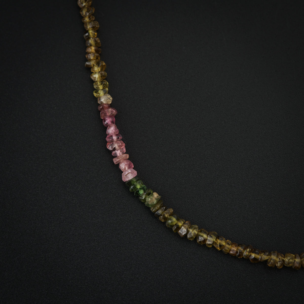Multicolor Semi Precious Stones Anklet
