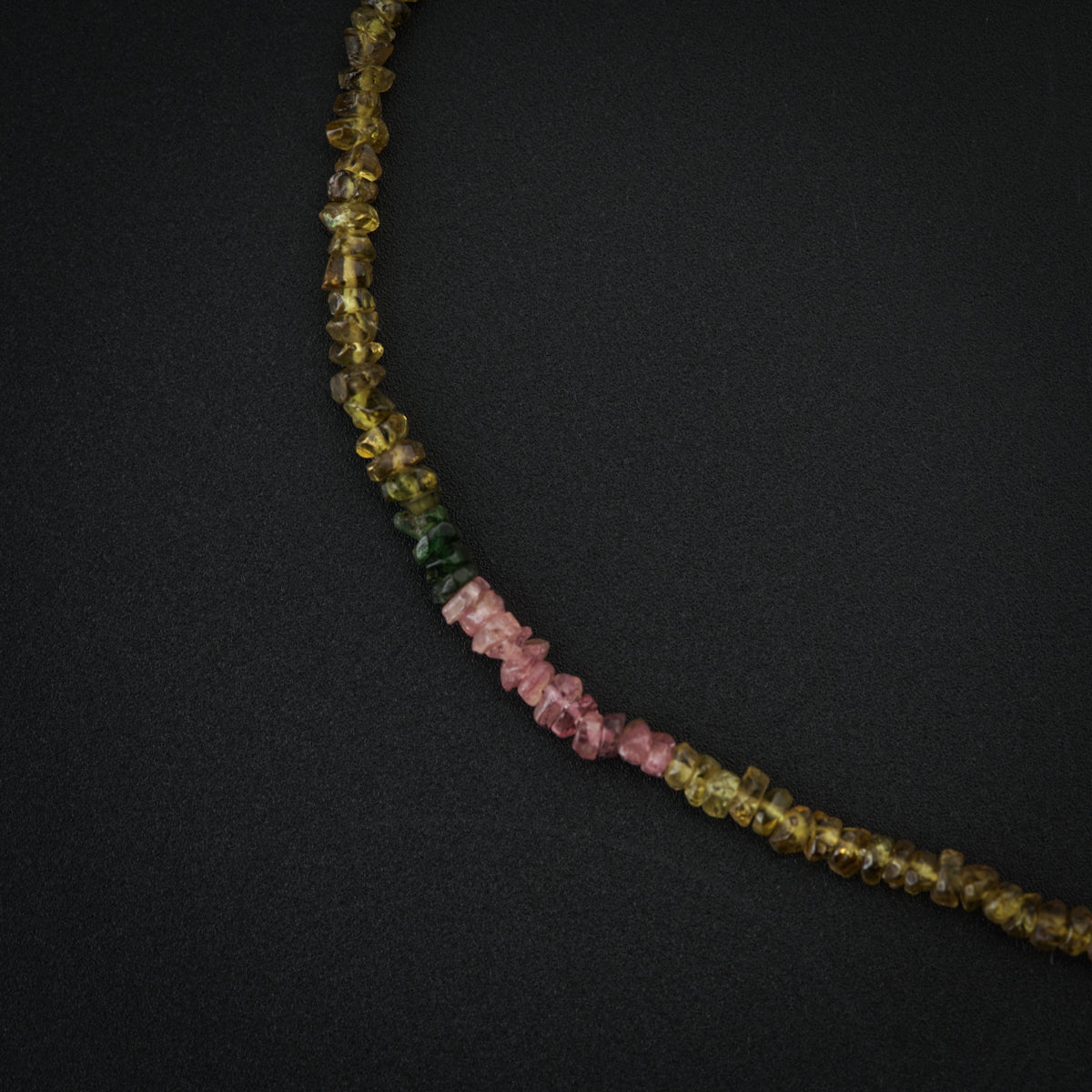 Multicolor Semi Precious Stones Anklet