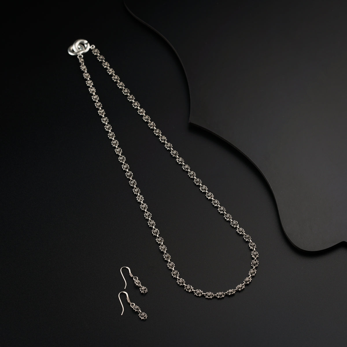 Flower Chain Necklace Set