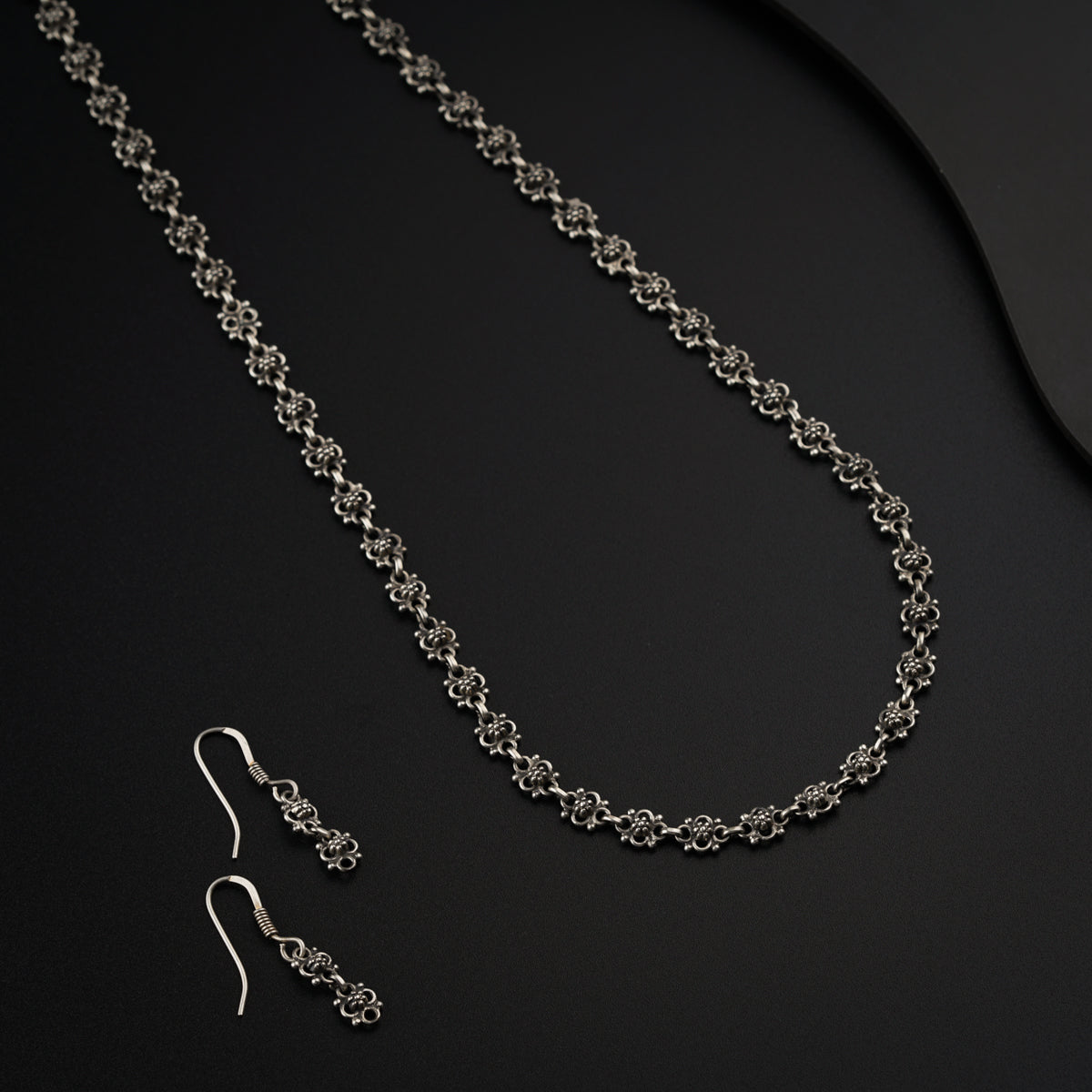 Flower Chain Necklace Set
